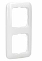 10 Stück Busch Jaeger Abdeckrahmen 2-Fach Reflex SI Linear 2512-214K-102