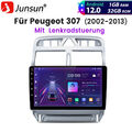 Android12 Autoradio Für Peugeot 307 2002-2013 GPS SWC NAVI BT WIFI SWC DAB+ 32GB