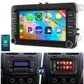 Für VW GOLF 5 6 Touran Caddy Tiguan 7" 32G Android 13 Autoradio Carplay Navi SWC