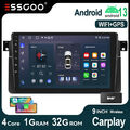 Carplay 1+32G DAB+ Android 13 GPS Navi Autoradio MIK KAM für BMW E46 3er 318 320