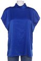 Sommermann Bluse Damen Oberteil Hemd Hemdbluse Gr. EU 40 Blau #gu6jn7a