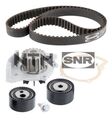 SNR Wasserpumpe + Zahnriemensatz KDP459.500 für PEUGEOT 807 Van 607 9D 9U 406 8C