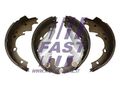 FAST 4x Bremsbacken Bremsbackensatz für Trommelbremse Hinten FT30002