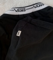 VANS Damen Mädchen Shirtkleid Kleid Baumwolle Größe M schwarz