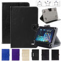 Für Samsung Galaxy Tab A9 A8 A7 S9 S8 S7 S6 Leder Schutzhülle Tasche Case Cover