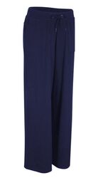 Damen Hose blau Marlene glänzend  bequeme Schlupfhose  Größe 36 bis 52 neu 77727