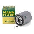 MANN WK817/3X Kraftstofffilter für MERCEDES W201 W202 W124 W210 W140 OM601-606