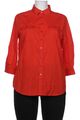 eterna Bluse Damen Oberteil Hemd Hemdbluse Gr. EU 44 Baumwolle Rot #59ob3eq