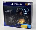 🎮 Sony PlayStation 4 PS4 Pro,Death Stranding Bundle,1TB,CUH-7216B,OVP,Jet Black