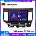 Für Mitsubishi Lancer 2008-2012 Android12 Autoradio GPS NAVI BT WIFI DAB+ 1+32GB