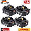 4X 5AH Ersatz  Akku Für Makita BL1860B 18V LXT Li-ion BL1850B BL1830