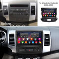 Android 13 Autoradio Für Mitsubishi Outlander Citroen Peugeot 4007 GPS Navi Wifi