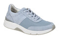 Gabor Schuhe ROLLINGSOFT blau Damenschuhe sportliche Schnür-Halbschuhe 66.897.26