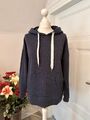 edc by Esprit Hoodie Kapuzenpullover Pullover Kängurutasche Gr. XS Navy