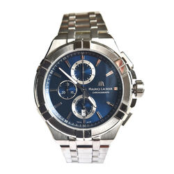 MAURICE LACROIX Armbanduhr Herren Aikon AI1018-SS002-430-1 Chronograph 44mm