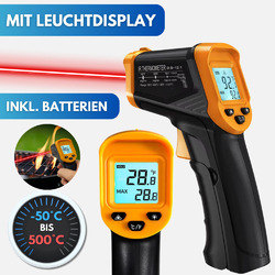 WAAGEMANN Infrarot Laser Thermometer -50C° - 500°C Pyrometer Temperaturmessgerät