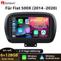 9"Android 13 Autoradio Carplay Für Fiat 500x 14-2020 GPS Navi WIFI BT SWC 6+128G