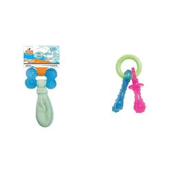 Nylabone Puppy Dog Teething Chew Toy Pacifier, Bacon Flavour, for Puppies Up to Ein weiterer großartiger Artikel von Rarewaves