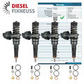 4x Bosch Injektor Pumpedüse Element Einspritzdüse VW 1.9 BHC BXE BKC 0414720213