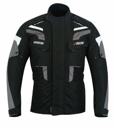 Motorrad Roller Winter Jacke Wasserdicht Herren Motorrad Touren Jacke Schwarz 