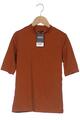 Comma T-Shirt Damen Shirt Kurzärmliges Oberteil Gr. EU 36 Braun #541ncqm