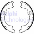 DELPHI Bremsbackensatz Feststellbremse Handbremse Hinten LS2012