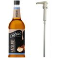 Da Vinci Sirup 1L Hazelnut light + 1 Dosierpumpe im Set,Haselnuss zuckerfrei, UK