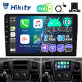 DAB+ CarPlay 64GB Android13 Radio Für Fiat Ducato Peugeot Boxer Citroen Jumper