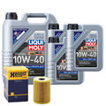 Motoröl 10W40 LIQUI MOLY Mos2 Leichtlauf 8L+HENGST Ölfilter