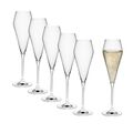 Rona Edge Champagnerglas Sektgläser Champagnergläser Prosecco Glas 220ml 6Gläser