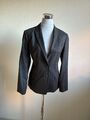 Hugo Boss Black Label Blazer Anthrazit Gr. 42 Jacke Übergangsjacke Schurwolle