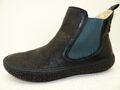 Think Chelsea Boots Stiefel Stiefelette Damen Schuhe Leder Gr.39,5 Schwarz