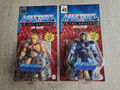 Masters of the Universe Origins MOTU 2x Figur 2 Pack He-Man + Skeletor 200x OVP