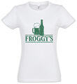 Froggy's Damen T-Shirt This Logo Symbol Sign Is Us Bar Diner Jack Rebecca Kate