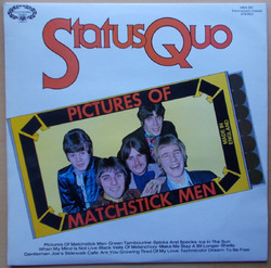 Status Quo Pictures Of Matchstick Men★Hallmark Marble Arch HMA 257