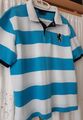 herren polo shirt kurzarm mit Streifen Größe 48/50