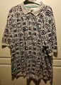 Nike Challenge Court Andre Agassi Rare Tennis Polo Size XL Vintage 90's