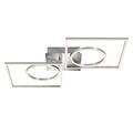 B-Karton Deckenleuchte Briloner Frame LED Deckenlampe dimmbar ü. Lichtschalte