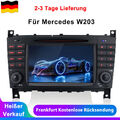 Für Mercedes Benz C-Klasse W203 CLK 209 7'' Autoradio GPS Navi CD DVD DAB+ RDS