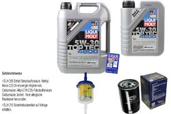 INSPEKTIONSKIT FILTER LIQUI MOLY ÖL 6L 5W-30 für VW Passat Variant 3A5 35I 1.6