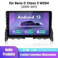 Android 13 Autoradio Für Mercedes C Class W204 S204 GPS NAVI WiFi Carplay DAB+