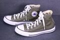 Converse All Star Classic HI Unisex Sneaker Chucks Gr. 36,5 grün Canvas CH3-397