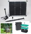 30 WATT SOLARTEICHPUMPE NAPOLI FILTER TEICHPUMPE SOLARPUMPE SOLAR TAUCHPUMPE NEU