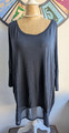 Oversize-Shirt der Marke Linea Tessini (HEINE), Gr. 44/46, marine/dunkelblau