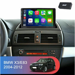 DAB+ Android 13 Autoradio Für BMW X3 E83 2006-2010 4+64G GPS Nav RDS SWC CarPlay