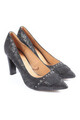 CAPRICE Spitz-Pumps Damen Gr. DE 37 schwarz-silberfarben Casual-Look