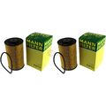 2x Original MANN-FILTER Kraftstofffilter P 811 x Fuel Filter