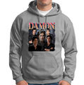 Damon Salvatore Film fiktive Figur Retro Vintage Herren Hoody Oberteil #T790 Posten