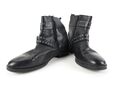 Catwalk Damenschuhe Stiefelette schwarz Gr. 39 Ankle Boots Echtleder (18206)