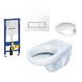 Geberit Vorwandelement Duofix Basic UP100 Universal Wand WC Tiefspüler Delta 51